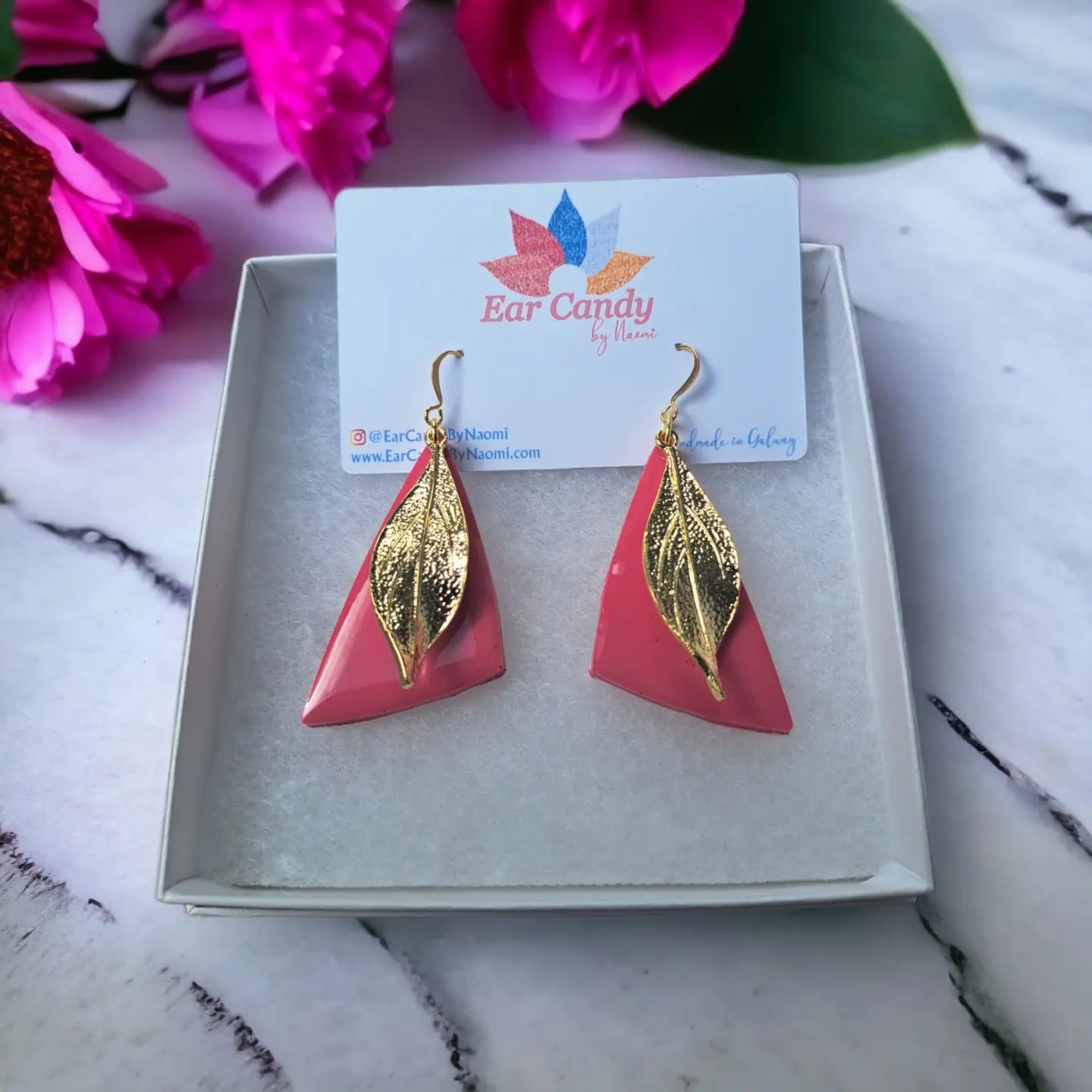 Jenny leafy sails - Ear Candy by Naomi Jenny leafy sails