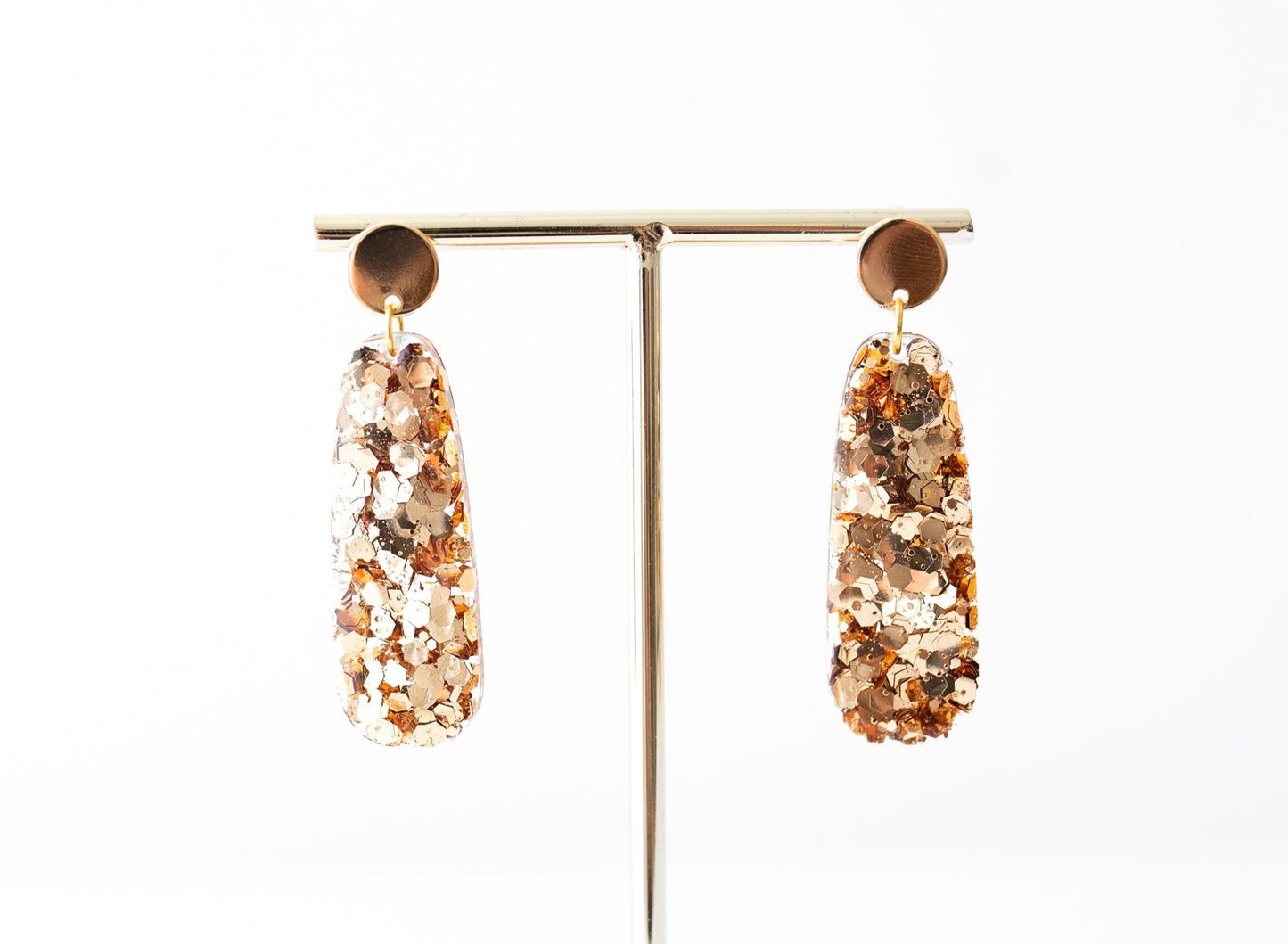 Sia In Gold Sparkle - Ear Candy by Naomi Sia In Gold Sparkle