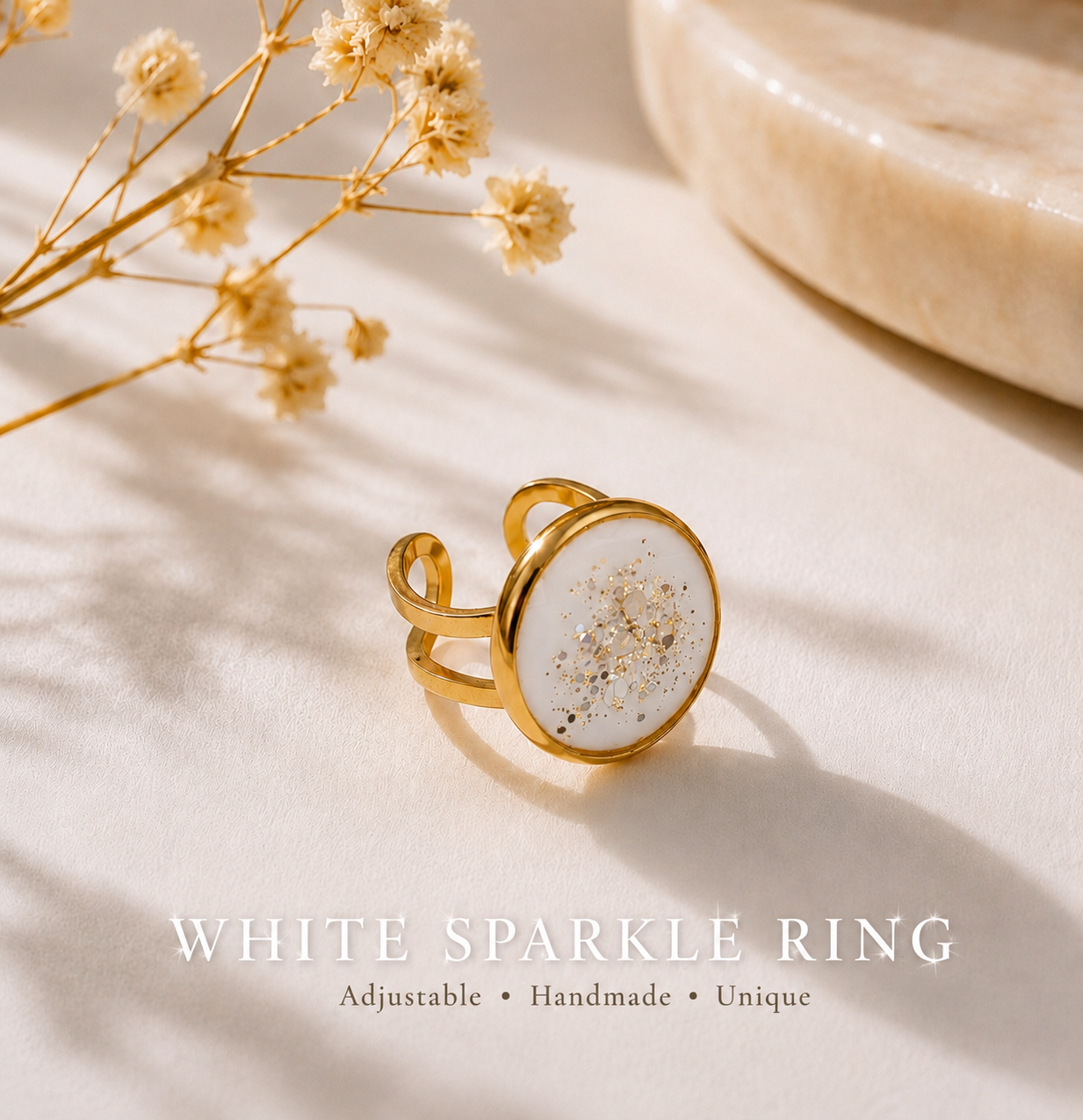 Sweet Gems Adjustable Rings