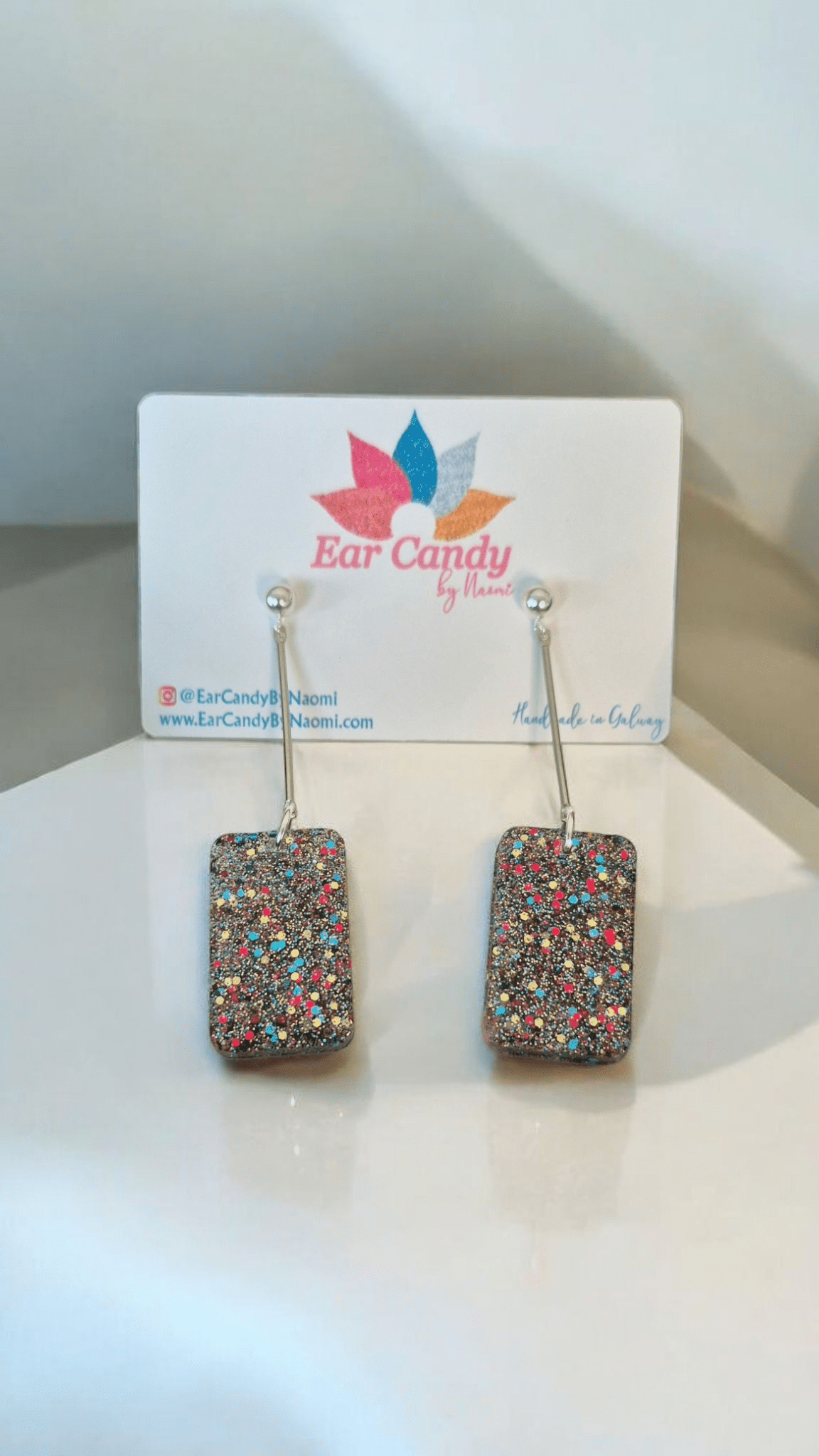 Hatti Silver Sparkle - Ear Candy by NaomiHatti Silver Sparkle
