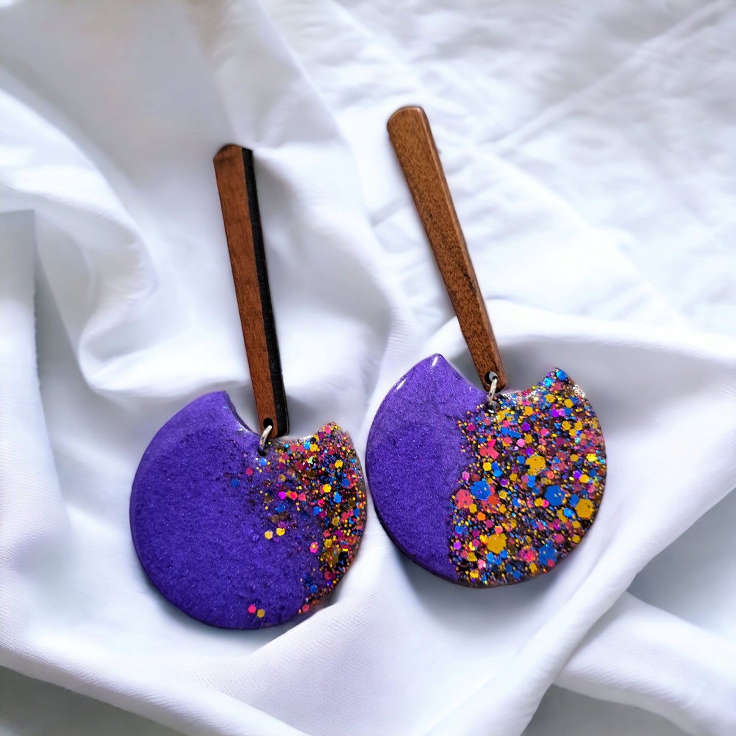 Poppy purple - Ear Candy by Naomi Poppy purple