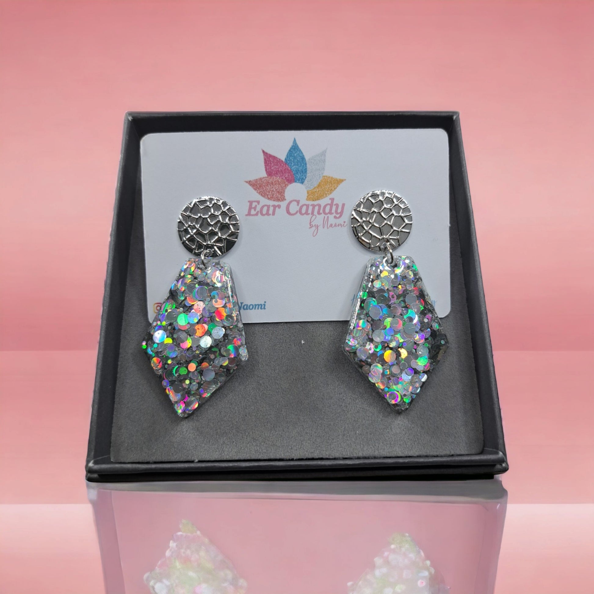 Audrey silver drops - Ear Candy by Naomi Audrey silver drops