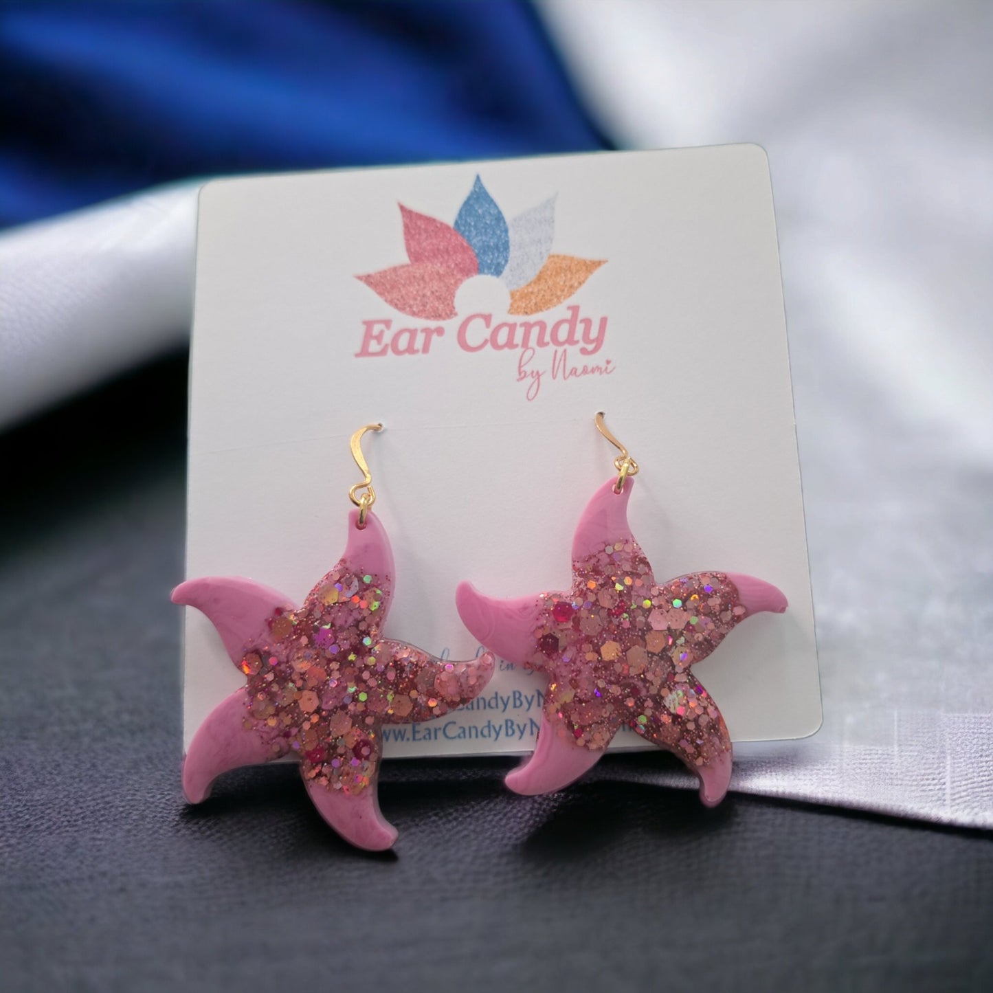 Barbie pink starfish - Ear Candy by Naomi Barbie pink starfish