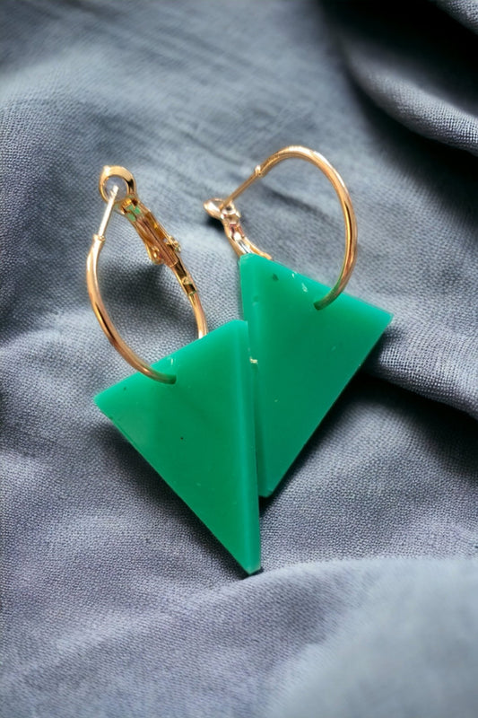 Grace Jones in green - Ear Candy by Naomi Grace Jones in green