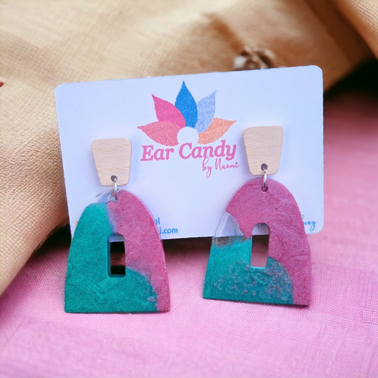 Bubble Gum Dangles - Ear Candy by Naomi Bubble Gum Dangles