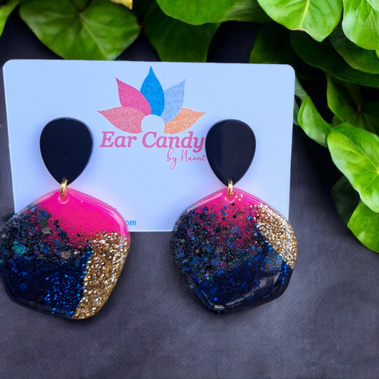 Sunburst glitter - Ear Candy by Naomi Sunburst glitter