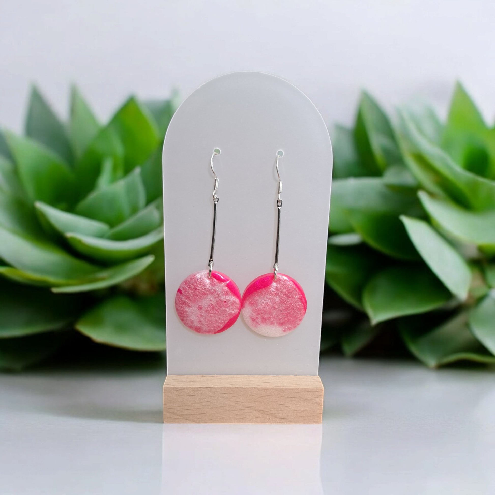 Strawberry & Cream drops - Ear Candy by Naomi Strawberry & Cream drops