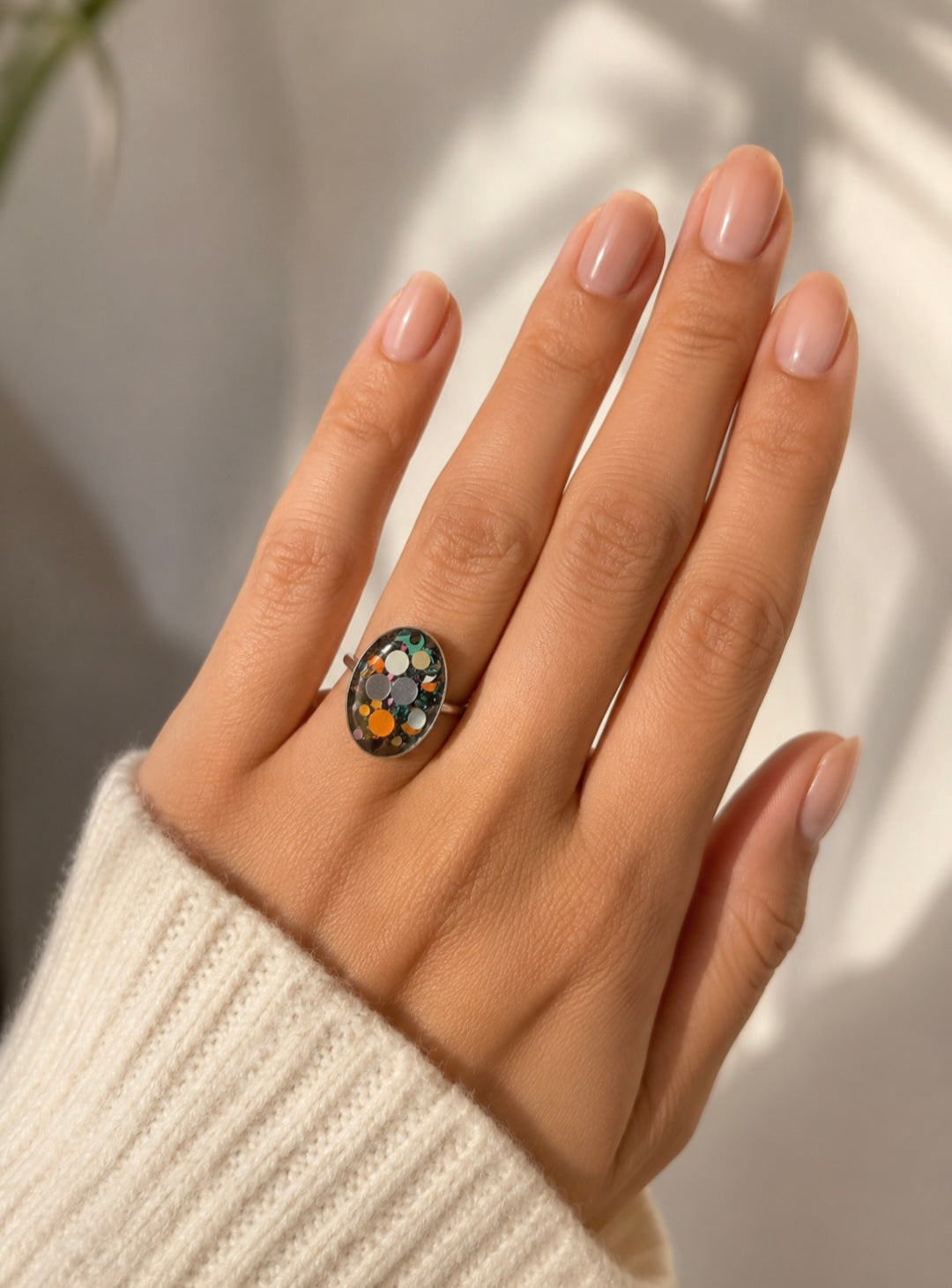 Sweet Gems silver adjustable sparkle
